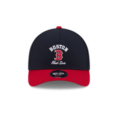 Boston Red Sox Arched Graphic 9FORTY M-Crown A-Frame Snapback Hat