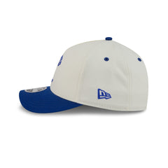 Toronto Blue Jays Arched Graphic Chrome White 9FORTY M-Crown A-Frame Snapback Hat