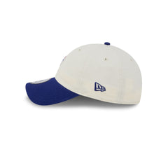 Los Angeles Dodgers Mini Logo Chrome White Casual Classic Adjustable Hat