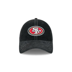 San Francisco 49ers Washed Black Corduroy Casual Classic Adjustable Hat