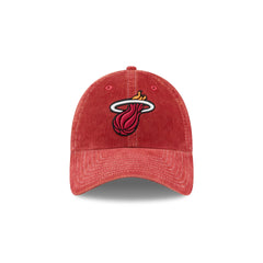 Miami Heat Washed Corduroy Casual Classic Adjustable Hat