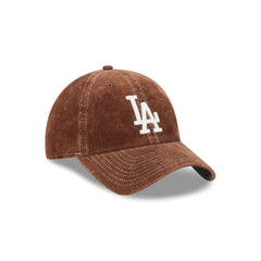 Los Angeles Dodgers Washed Brown Corduroy Casual Classic Adjustable Hat