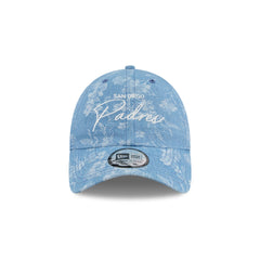 San Diego Padres Blue Leaves Casual Classic Adjustable Hat