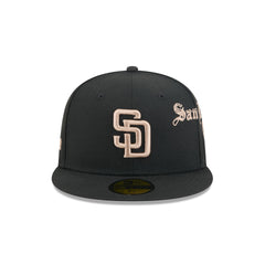 San Diego Padres Gothic Lettering 59FIFTY Fitted Hat
