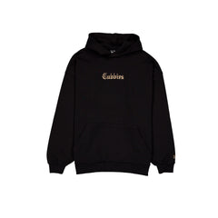 Chicago Cubs Gothic Lettering Black Hoodie