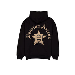 Houston Astros Gothic Lettering Black Hoodie