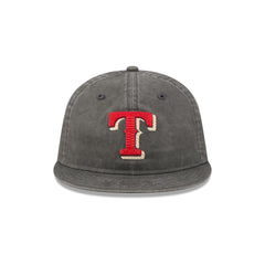 Texas Rangers Visor Stitch Retro Crown 59FIFTY Fitted Hat
