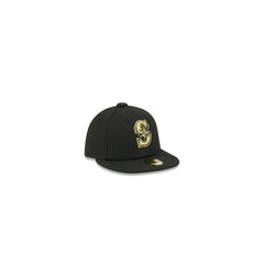 Seattle Mariners Gold Logo Mini 59FIFTY Fitted Hat