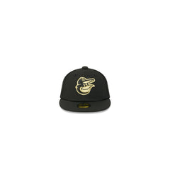 Baltimore Orioles Gold Logo Mini 59FIFTY Fitted Hat