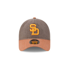 San Diego Padres Herringbone Team Colors 9FORTY A-Frame Adjustable Hat