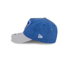 Chicago Cubs Herringbone Team Colors 9FORTY A-Frame Adjustable Hat