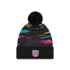 New England Patriots 2026 Crucial Catch Pom Knit Hat