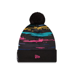 Pittsburgh Steelers 2026 Crucial Catch Pom Knit Hat