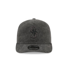 Seattle Mariners Black Pigment Dye 19TWENTY Snapback Hat