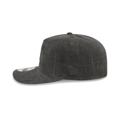 Texas Rangers Black Pigment Dye 19TWENTY Snapback Hat