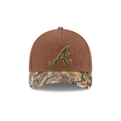Atlanta Braves Camo Twill 9FORTY M-Crown A-Frame Snapback Hat