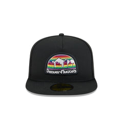 Just Caps Beaded Denver Nuggets 59FIFTY A-Frame Fitted Hat