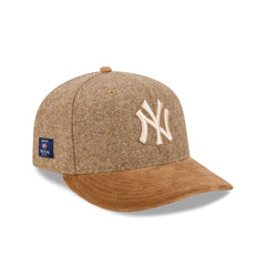 New York Yankees Moon Brisbane Moss Brown Visor 59FIFTY Fitted Hat