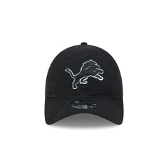 Detroit Lions Nylon Black 9TWENTY Adjustable Hat