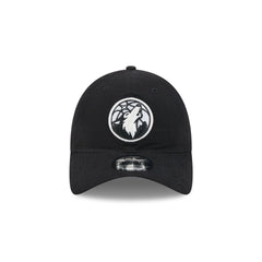 Minnesota Timberwolves Nylon Black 9TWENTY Adjustable Hat