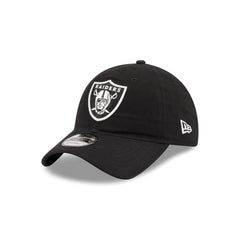 Las Vegas Raiders Nylon Black 9TWENTY Adjustable Hat