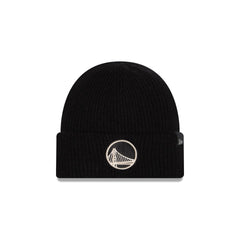 Golden State Warriors Woolen Black Short Cuff Knit Beanie Hat