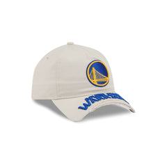 Golden State Warriors Stone 9FORTY A-Frame Unstructured Cut-Off Visor Snapback Hat