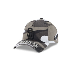 San Diego Padres Washed Camo 9FORTY A-Frame Unstructured Cut-Off Visor Snapback Hat