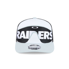Oakley x Las Vegas Raiders Sunglasses Split Panel 9SEVENTY Stretch-Snap Hat