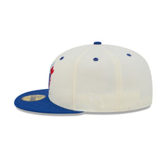 Lost & Found x Toronto Blue Jays Chrome White 59FIFTY Fitted Hat