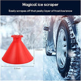 Car glass snow scraper snow remover