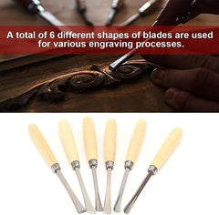 6-Piece Wood Chisel Tool Set
