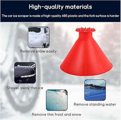 Car glass snow scraper snow remover