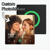 Customizable music-themed refrigerator magnets