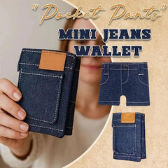 Denim Shorts Wallet