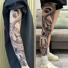 Wearable tattoo sleeve