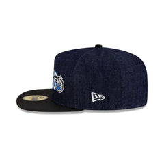 Orlando Magic Navy Denim 59FIFTY A-Frame Fitted Hat