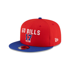 Buffalo Bills Josh Allen MVP Red 9FIFTY Snapback Hat