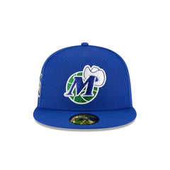 Dallas Mavericks 1980-2000 Hardwood Classics Blue 59FIFTY Fitted Hat