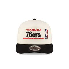 Philadelphia 76ers 1997-2009 Hardwood Classics Sign Stack Chrome White 19TWENTY Adjustable Hat