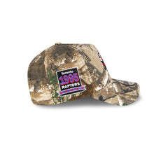 Toronto Raptors 1995-2008 Hardwood Classics Realtree 9FORTY A-Frame Snapback Hat