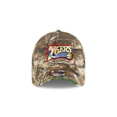 Philadelphia 76ers 1997-2009 Hardwood Classics Realtree 9FORTY A-Frame Snapback Hat