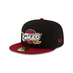 Cleveland Cavaliers 2010-2017 Hardwood Classics Black 59FIFTY Fitted Hat