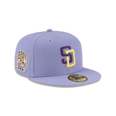 San Diego Padres Lavender Spring 59FIFTY Fitted Hat