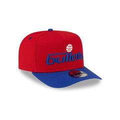 Washington Bullets Hardwood Classics 80s Two Tone 9FIFTY A-Frame Snapback Hat