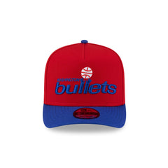 Washington Bullets Hardwood Classics 80s Two Tone 9FIFTY A-Frame Snapback Hat