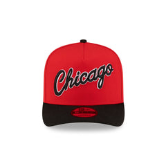 Chicago Bulls Hardwood Classics 80s Two Tone 9FIFTY A-Frame Snapback Hat