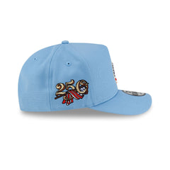 Chicago Cubs Red. White & Blue 9FIFTY A-Frame Snapback Hat