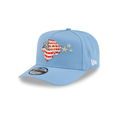 New York Knicks Red. White & Blue 9FIFTY A-Frame Snapback Hat
