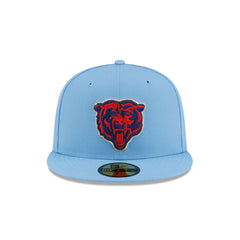 Chicago Bears Red. White & Blue 59FIFTY Fitted Hat